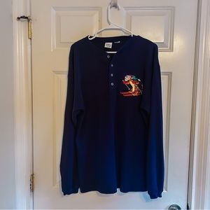 Vintage Tigger Flannel Button Shirt